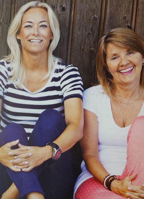 Diabetessykepleier og kostholdsveileder Hege Hasler Barhaughøgdaog ernæringsterapeut Gunn-Karin Sakariassen. Foto: Tove K. Breistein