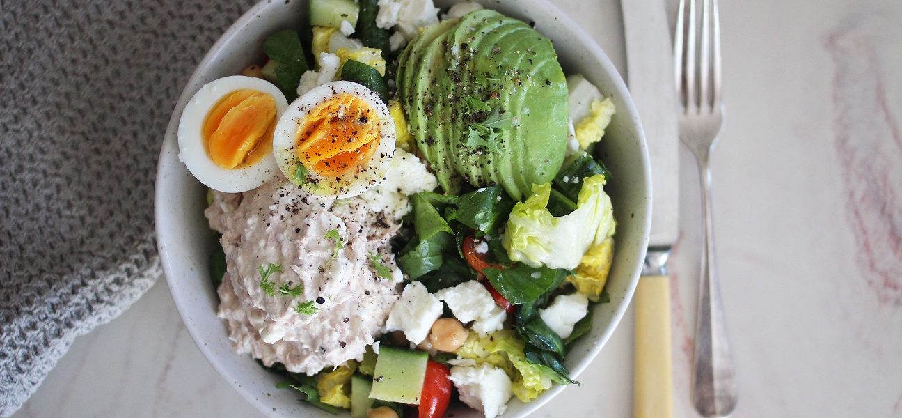 Salat med egg & tunfiskrøre
