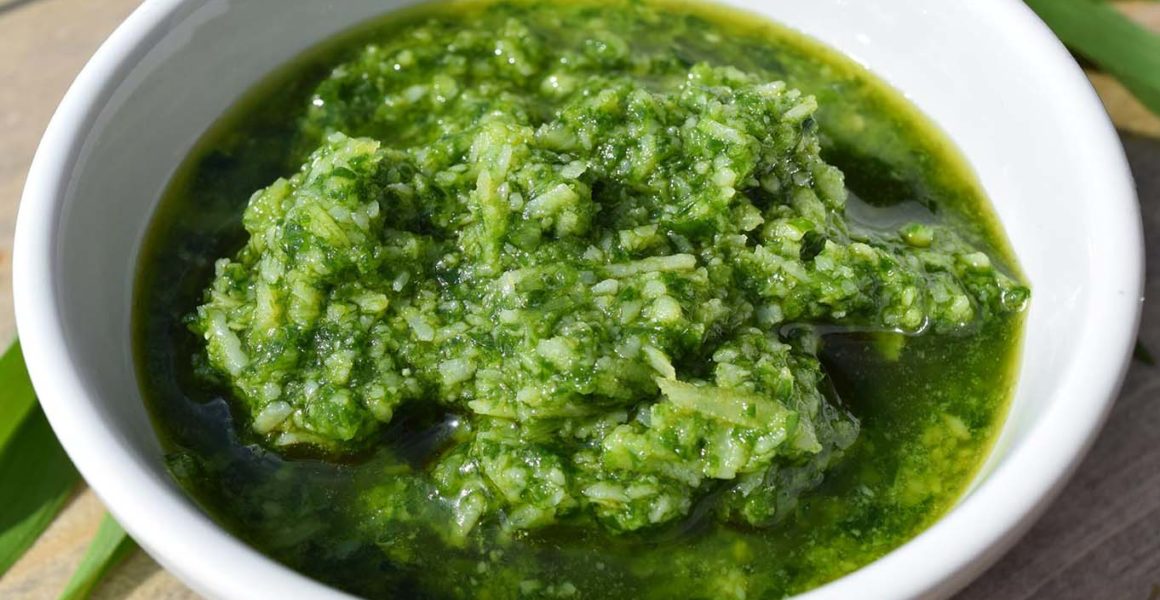 Pistasjpesto