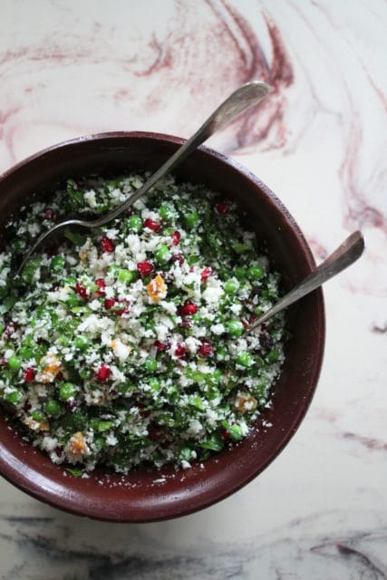 tabbouleh med blomkål-couscous