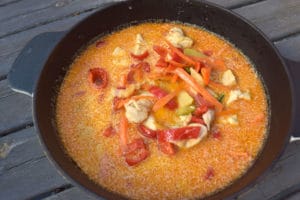 Oppskrift på thai-inspirert kyllingsuppe