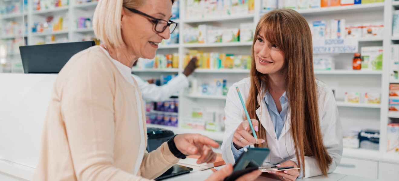 Slik får du GM, dame får hjelp på apoteket