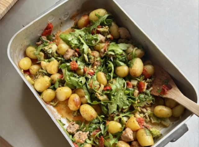 Ovnsbakt kyllingcurry