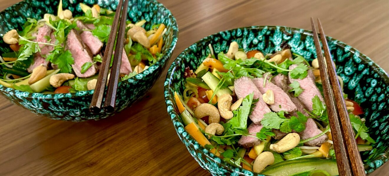 Thai biffsalat
