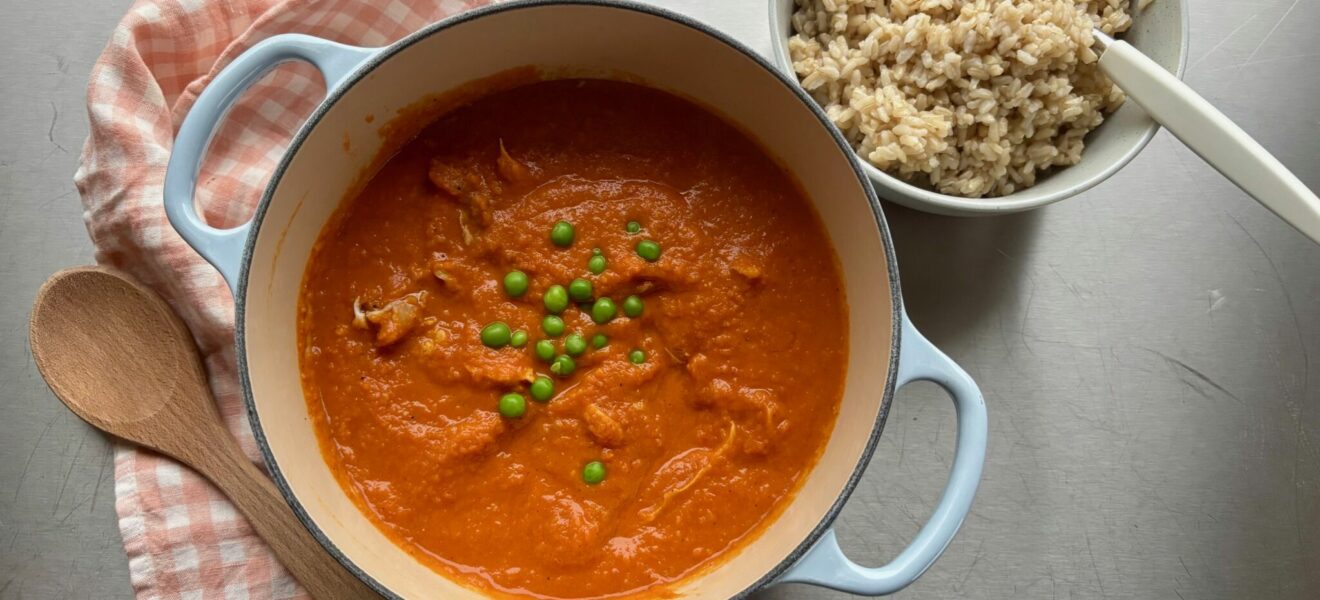 Masala-saus med ekstra grønnsaker