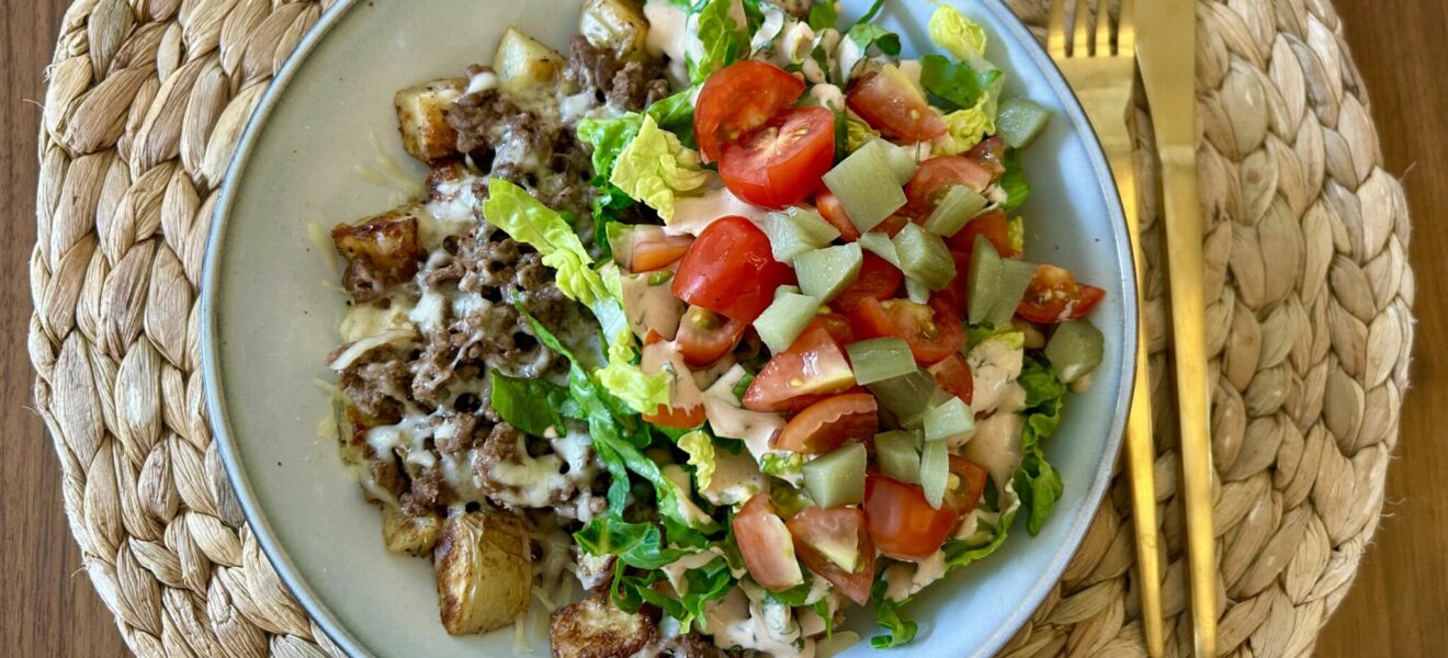 Cheeseburger-bowl