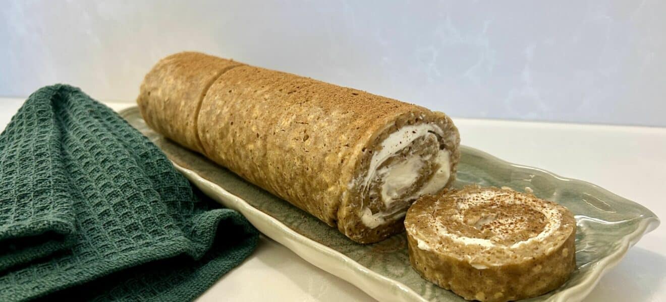 Eplerullekake med mascarpone